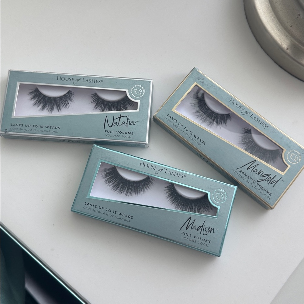 House of Lashes Eyelash Trio - Natalia, Marigold, Madison